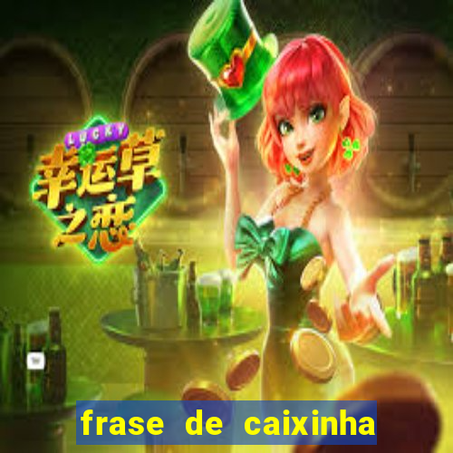 frase de caixinha de natal